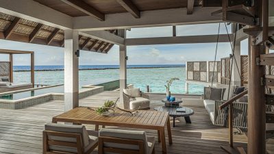 Water Villa with Pool – Partial Sea View