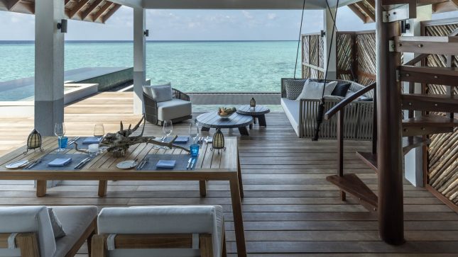 Sunset Family Water Villa with Pool