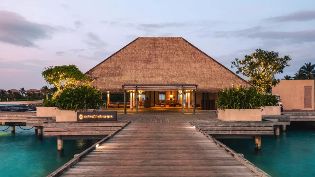 Reception Entrance at InterContinental Maldives