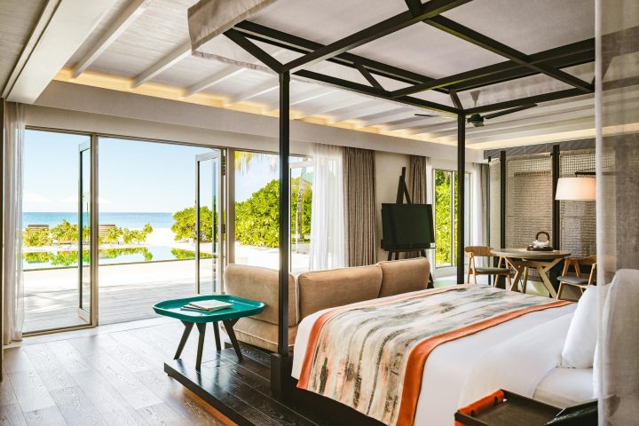 Two Bedroom Beachfront Pool Residence with Club Benefits