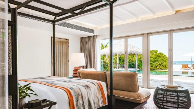 Two Bedroom Beachfront Pool Residence with Club Benefits