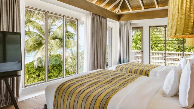 Two Bedroom Beachfront Pool Residence with Club Benefits