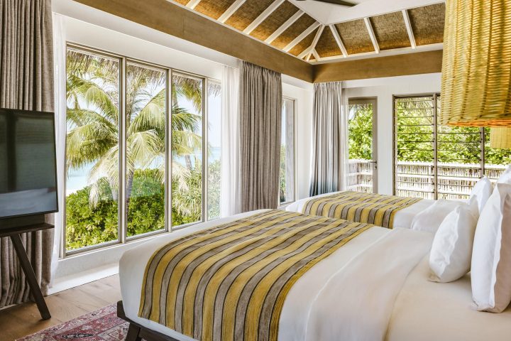 Two Bedroom Beachfront Pool Residence with Club Benefits