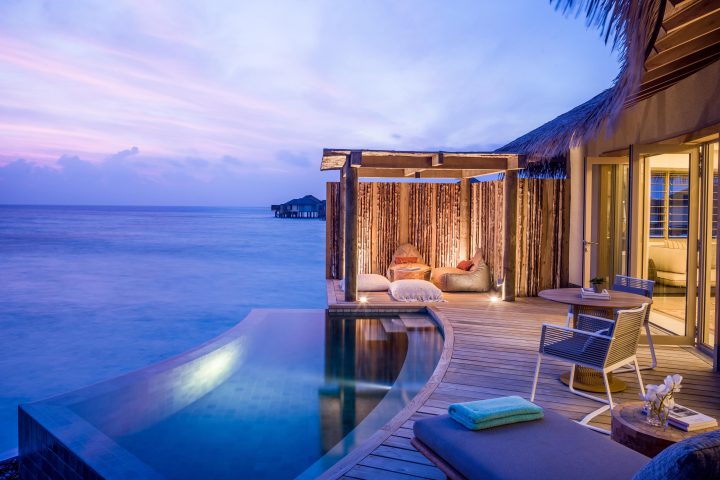 Sunset Overwater Pool Villa with Club Benefits