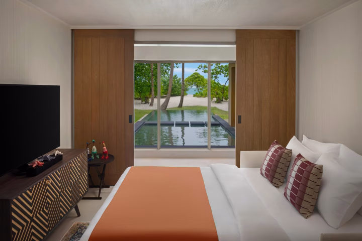 Two Bedroom Family Beach Pool Villa with Club Benefits