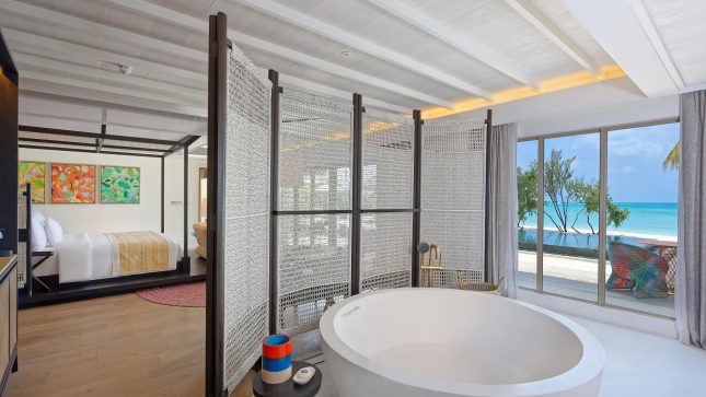 Two Bedroom Beachfront Pool Residence with Club Benefits