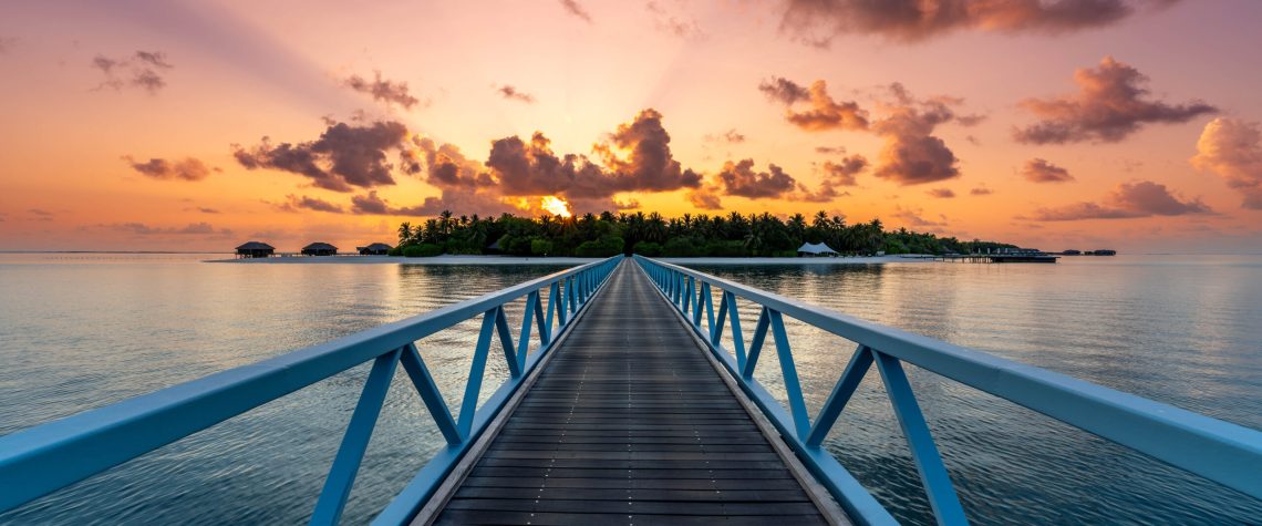 Bridge connecting the twin islands