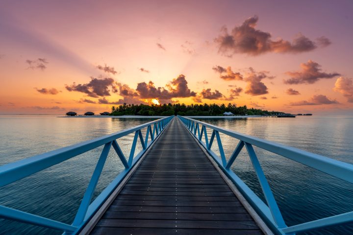 Bridge connecting the twin islands