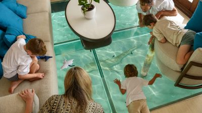 Through the looking glass in the 2-Bedroom Rangali Ocean Pavilion