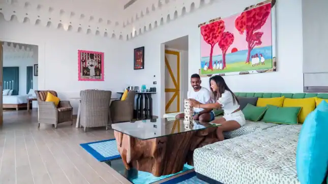 2-Bedroom Overwater Villa with Pool