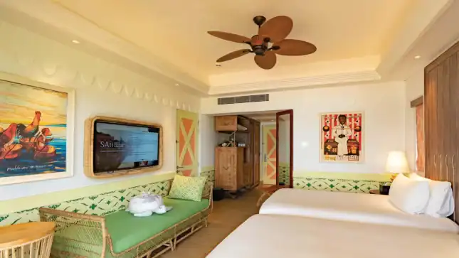 2-Bedroom Family Beach Room with Pool