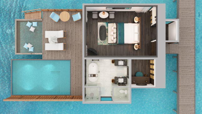 Deluxe Over Water Pool Villa