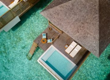 Over Water Pool Villa