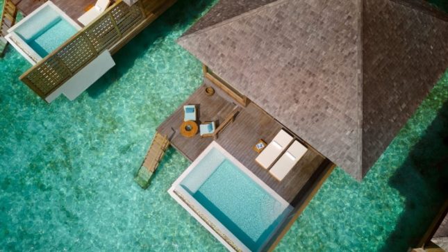 Over Water Pool Villa