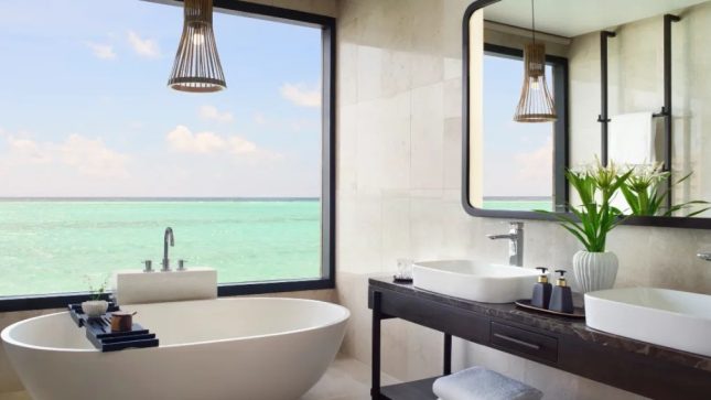 Over Water Pool Villa