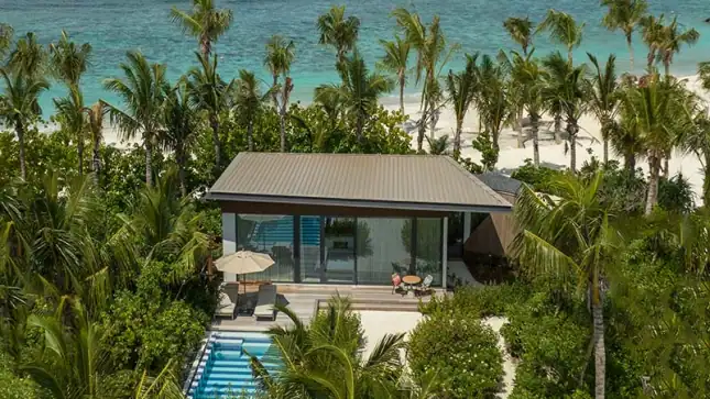 Family Beach Pool Villa with Capsule