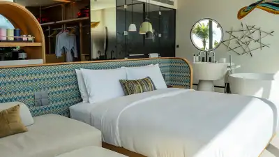 Family Beach Pool Villa with Capsule