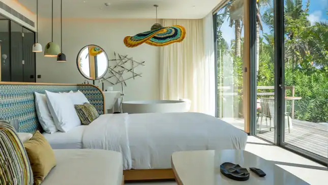Family Beach Pool Villa with Capsule