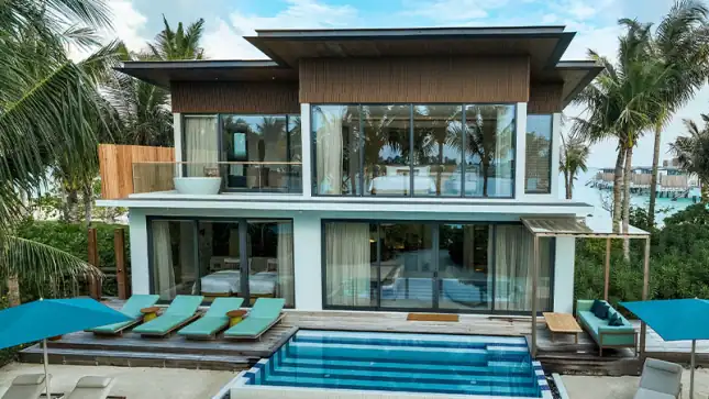 Two-Bedroom Lagoon Beach Pool Loft