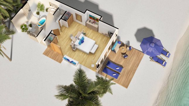 Baglioni Maldives - Beach Villa