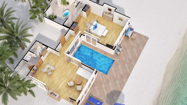 Deluxe Beach Suite With Pool