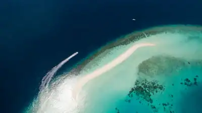 Constance Halaveli Hotel Aerial Views