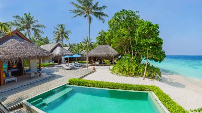 Dusit Thani Maldives - Two Bedrooms Beach Pool Villa