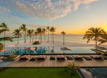 Pool Sunset