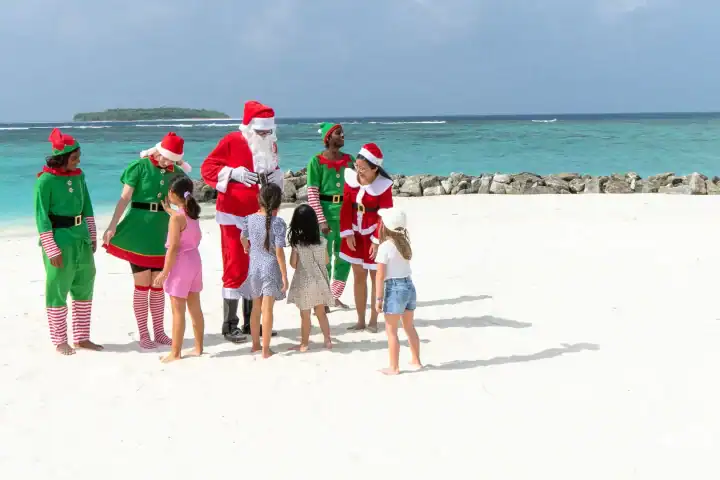 Santa with Children
