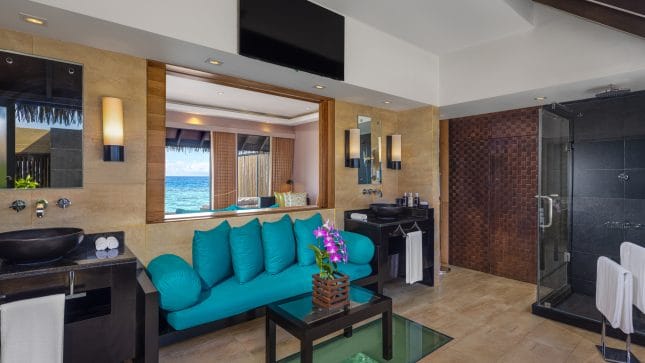 Overwater Villa Jacuzzi