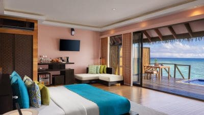 Sunrise Water Villa with Private Pool and Jacuzzi