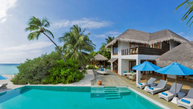 Dusit Thani Maldives - Two Bedrooms Beach Pool Residence, Three Bedrooms Beach Pool Residence