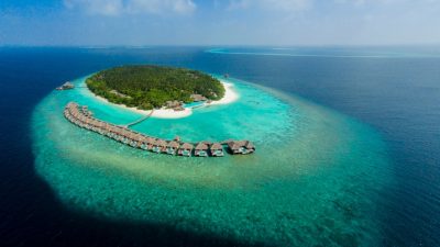 Dusit Thani Maldives - Exterior-View-Aerial