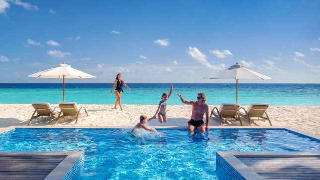 Two Bedroom Family Beach Villa With Pool