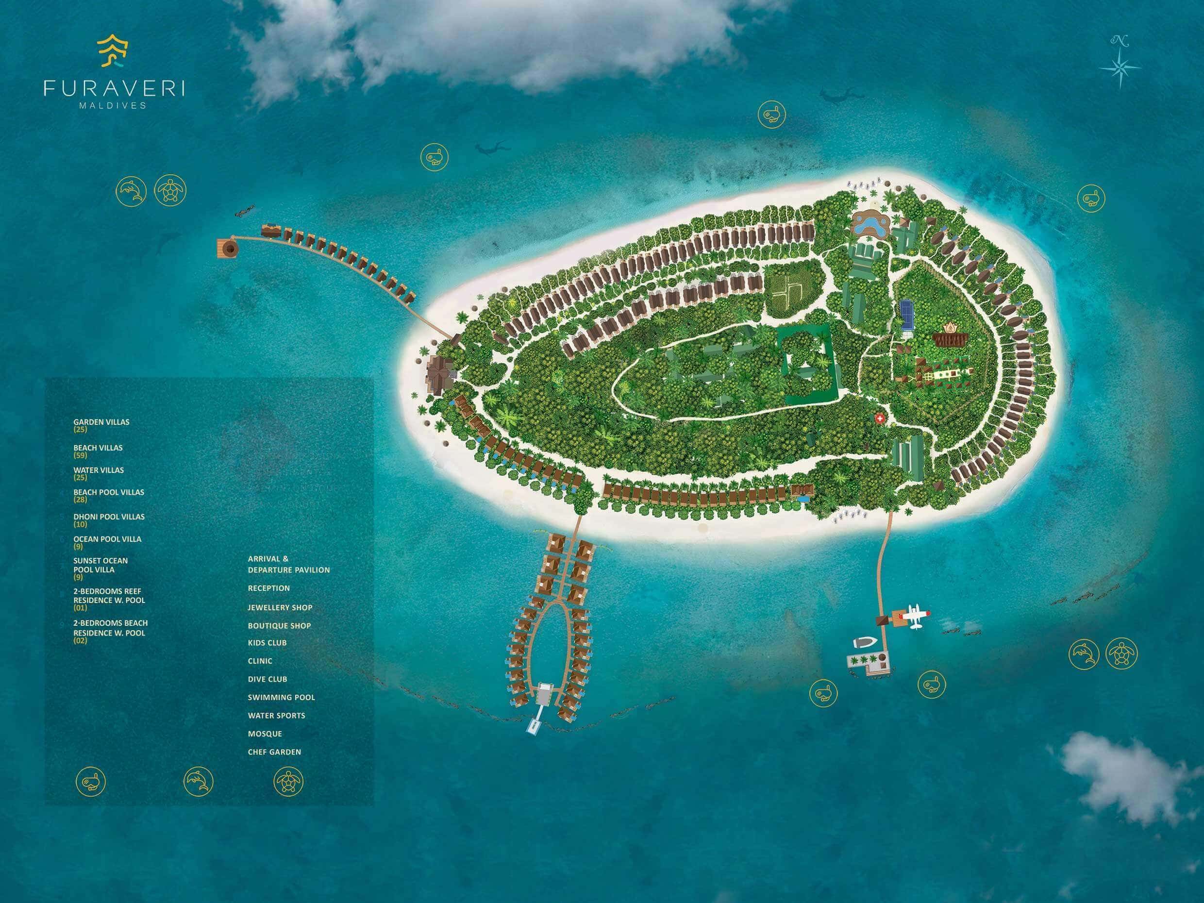 Furaveri Maldives_MAP