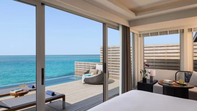 Over Water Pool Villa