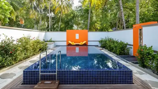 Deluxe Beachfront Pool Villa / Velavaru Two-Bedroom Pool Villa