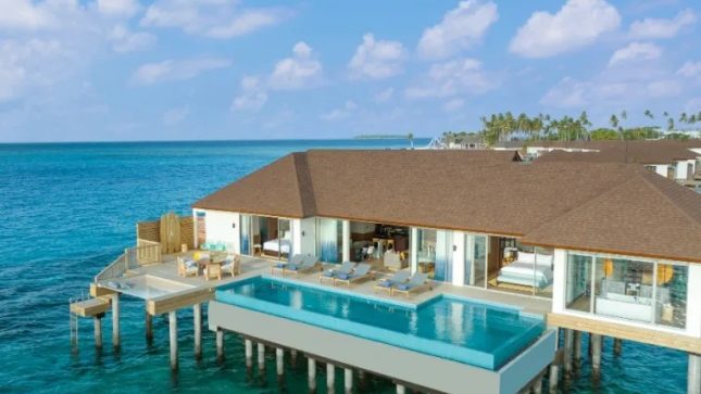 Two Bedroom Over Water Pool Residence / Three Bedroom sunset over Water Pool Residence
