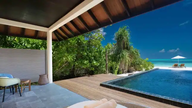 Kanifushi Beach Villa with Pool