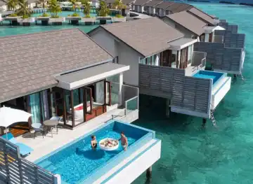 Sunset Water Villa with Pool