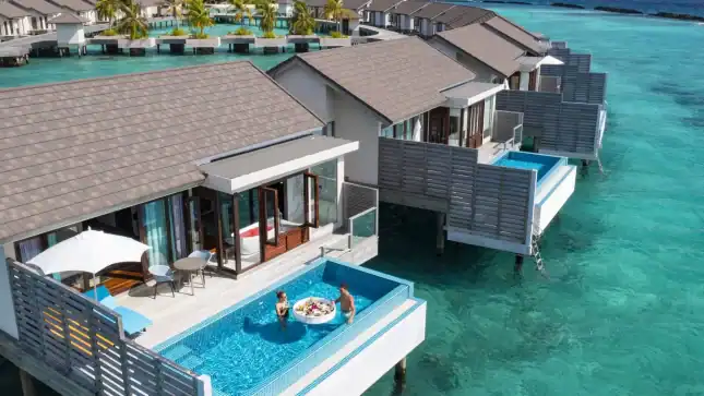 Sunset Water Villa with Pool