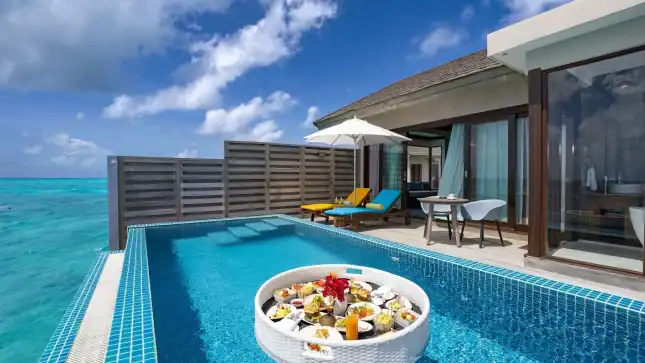 Sunset Water Villa with Pool