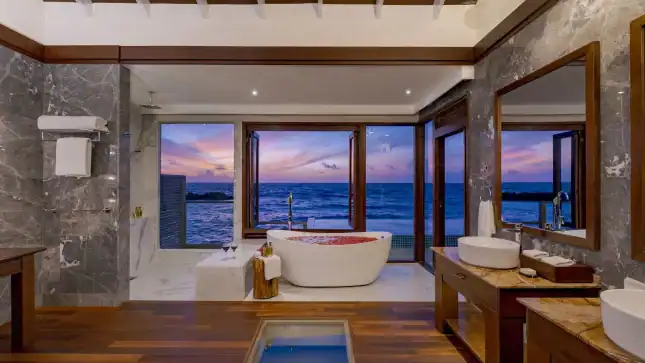 Sunset Water Villa with Pool