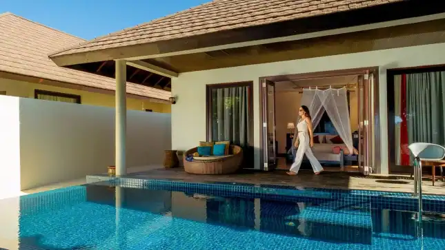 Sunset Beach Villa with Pool