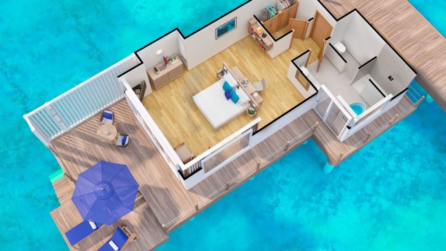 Baglioni Maldives - Water Villa / Sunset Water Villa