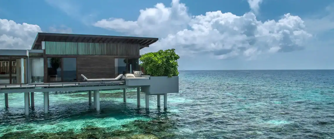 Overwater Sunset Villa
