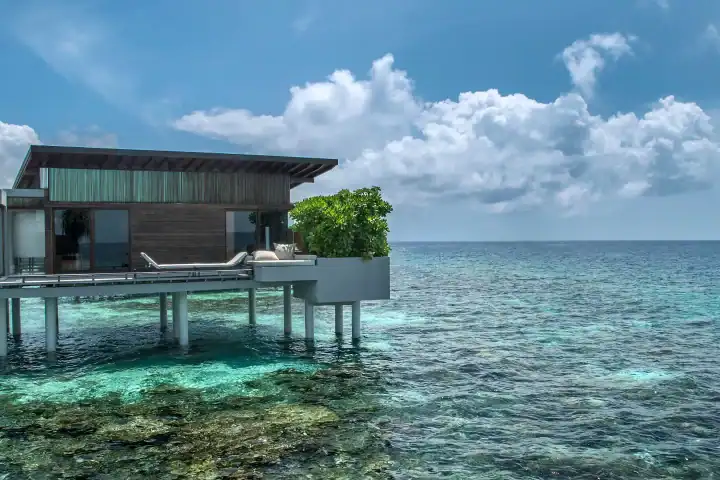 Overwater Sunset Villa