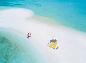 Sparkle on the sandbank