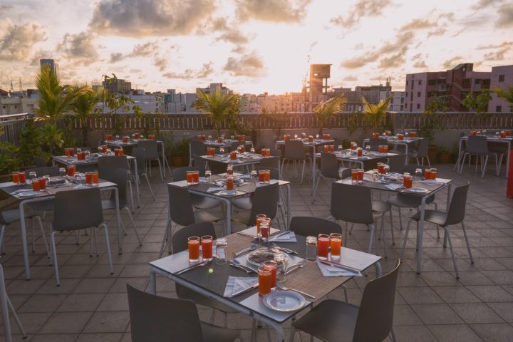 Rooftop restaurant