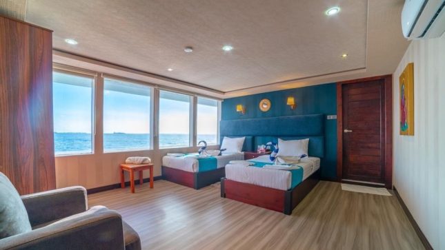 M/V BLUE - Ocean view room (Upper Deck)